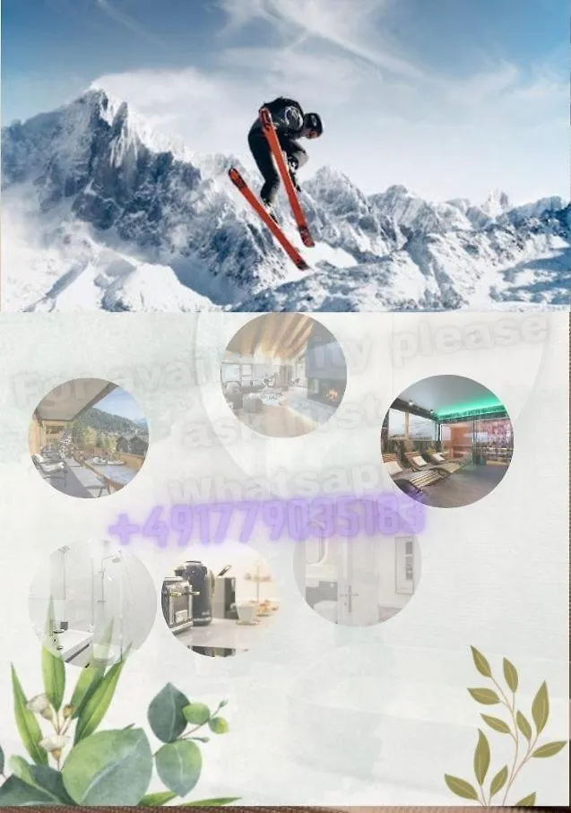 Holiday home Very Central, Chalet Private Sauna Villa Val Thorens